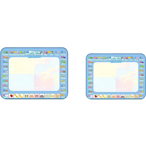 Water Doodle Mat Educational Toy with Pen