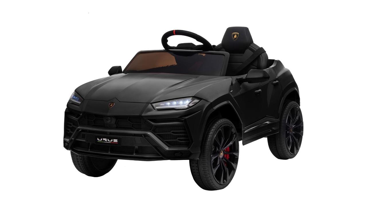 Lamborghini Kids Ride-on Electric RC Car with MP3 Light Bluetooth - Black