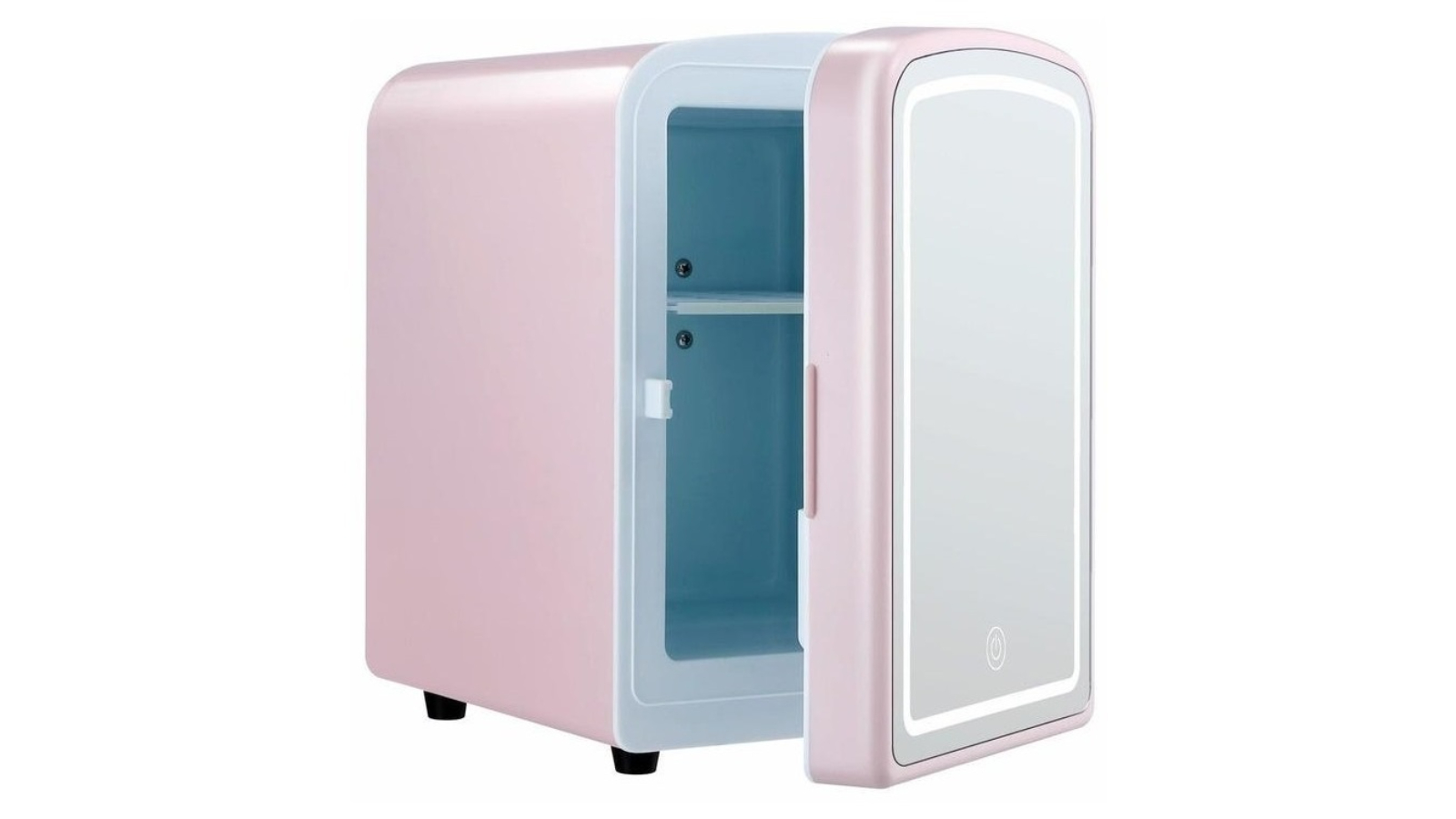 Maxkon 4 Litre Mini Fridge with Dimmable LED Lighted Mirror