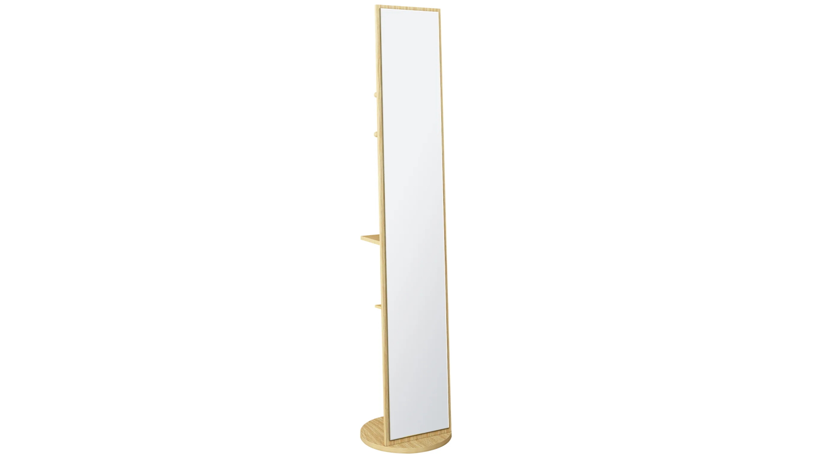 Full Length Large Floor Standing Body Mirror - 164x30x20cm