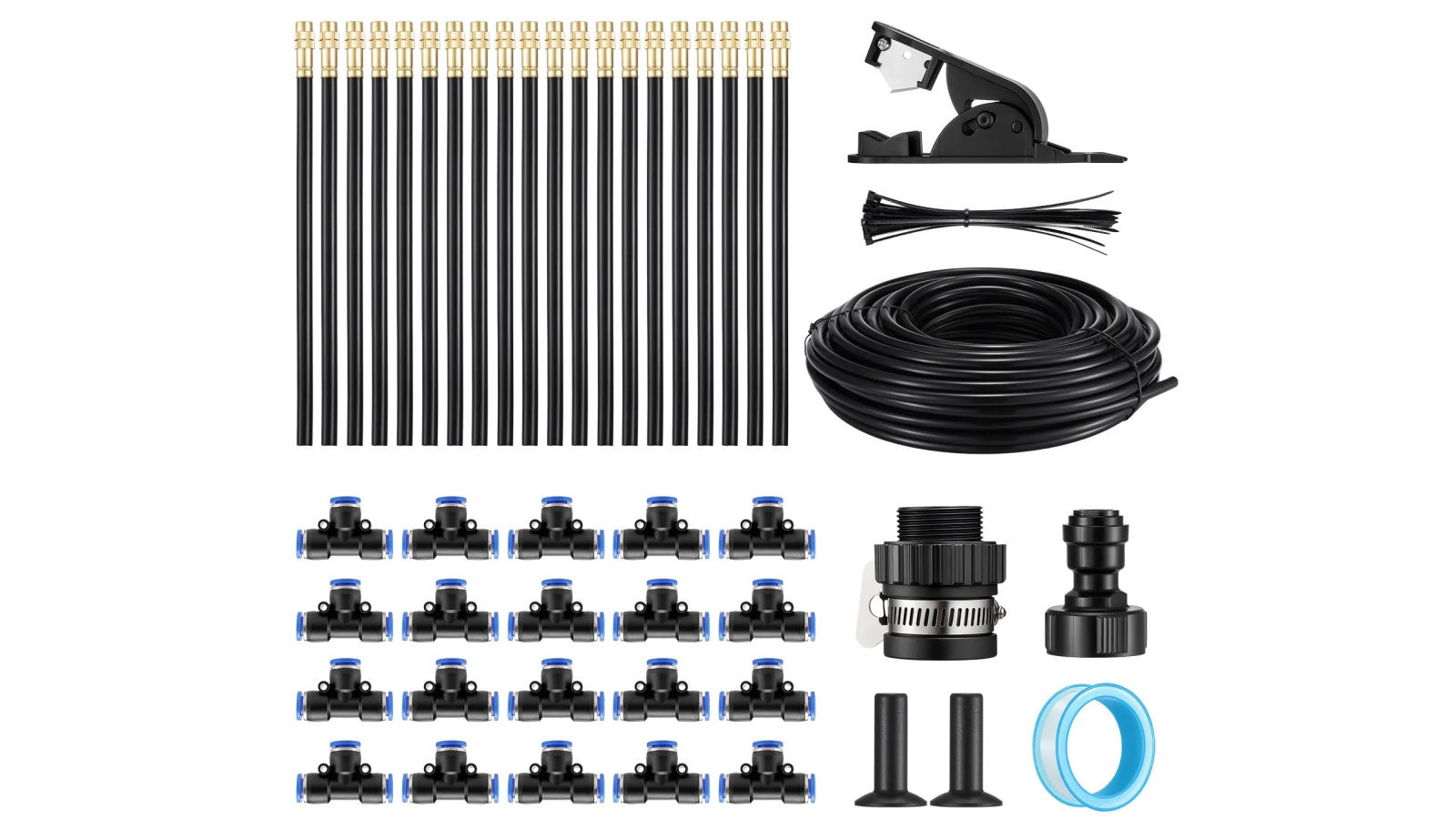 Crazy Sales Drip Irrigation System 25m Automatic Garden Watering Misting Kit
