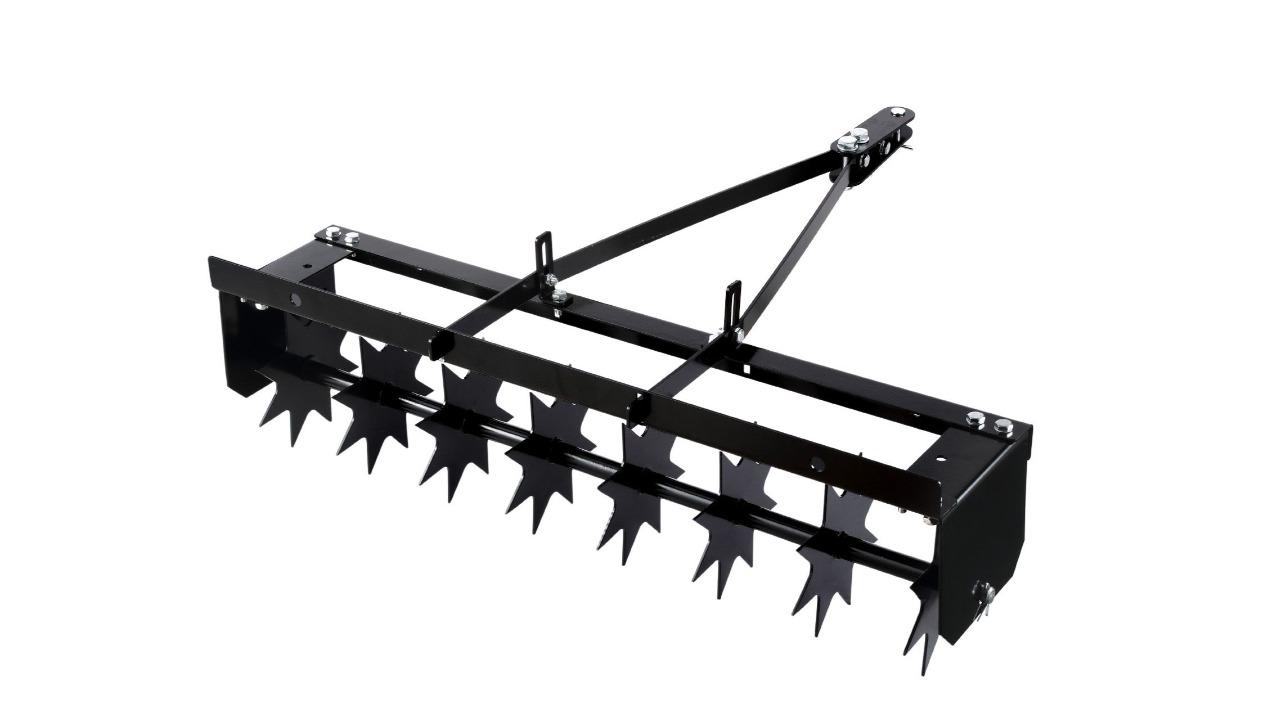 Heavy Duty 81cm Tow Behind Lawn Spike Aerator