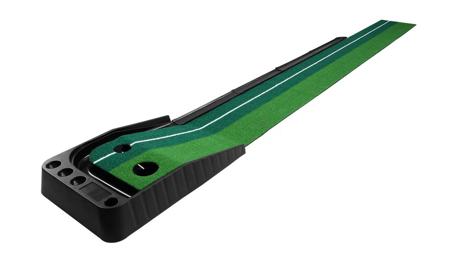 Crazy Sales 2.5M Golf Putting Mat Practice Putter Greens Trainer Indoor Outdoor Training Aid