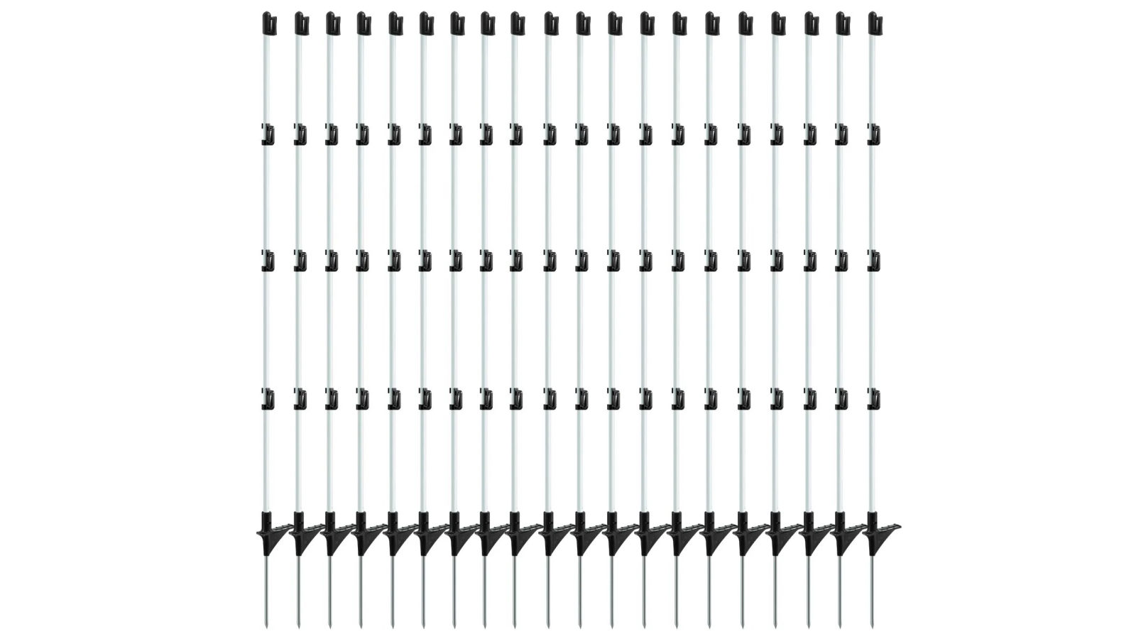 Crazy Sales 20 Piece Tread Step In Wire Temporary Fencing Garden Electric Fence