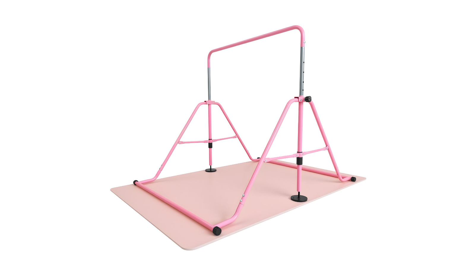 Kids Gymnastics Climbing Training Bar - Pink 