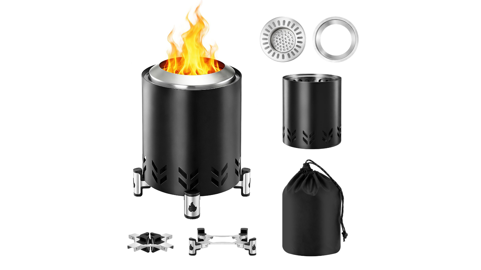 Smokeless Tabletop Stove - 14.5 x 13cm