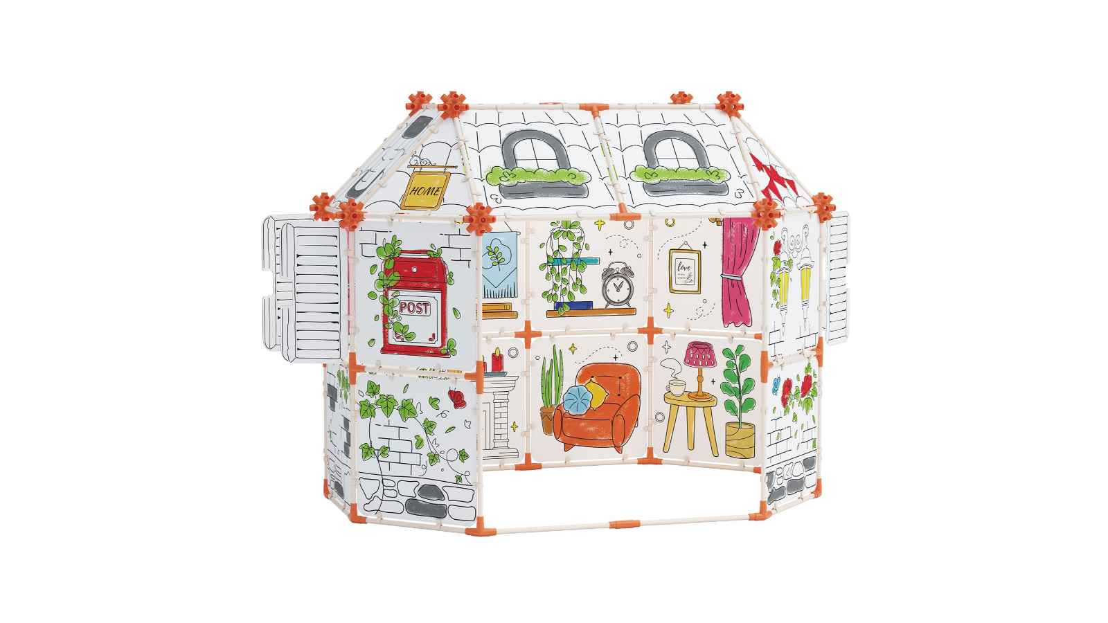 STEM Kids Toy DIY Cardboard Playhouse