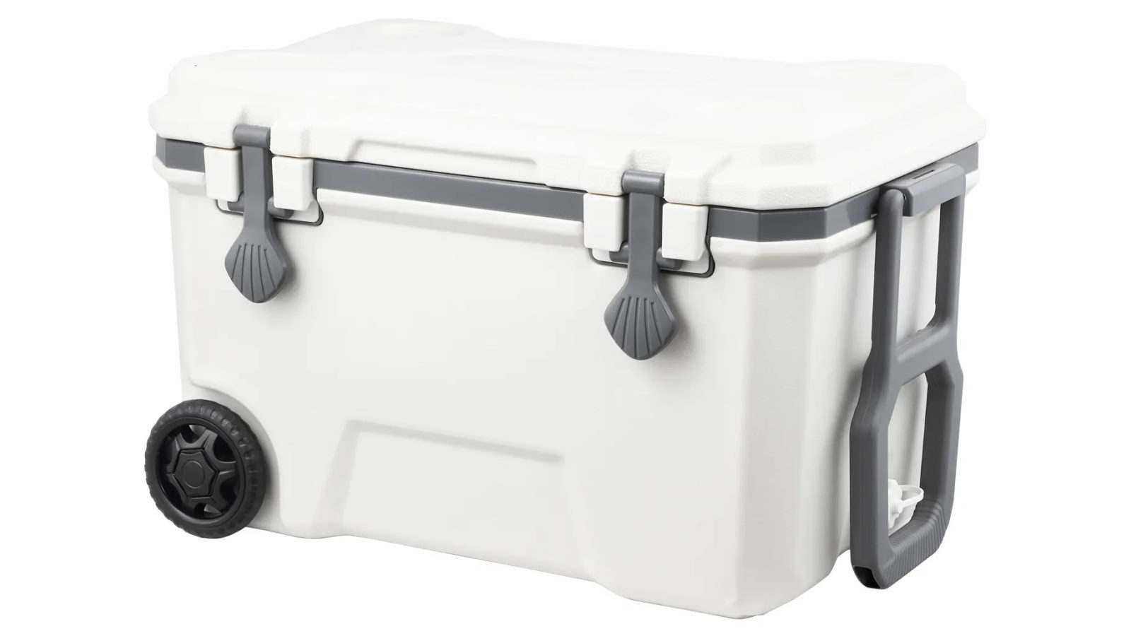 36L Portable Cooler Box Wheeled Insulated Hard Ice Chest 