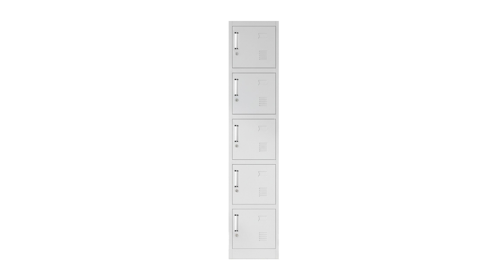 5-Door Locakble Metal Locker Storage