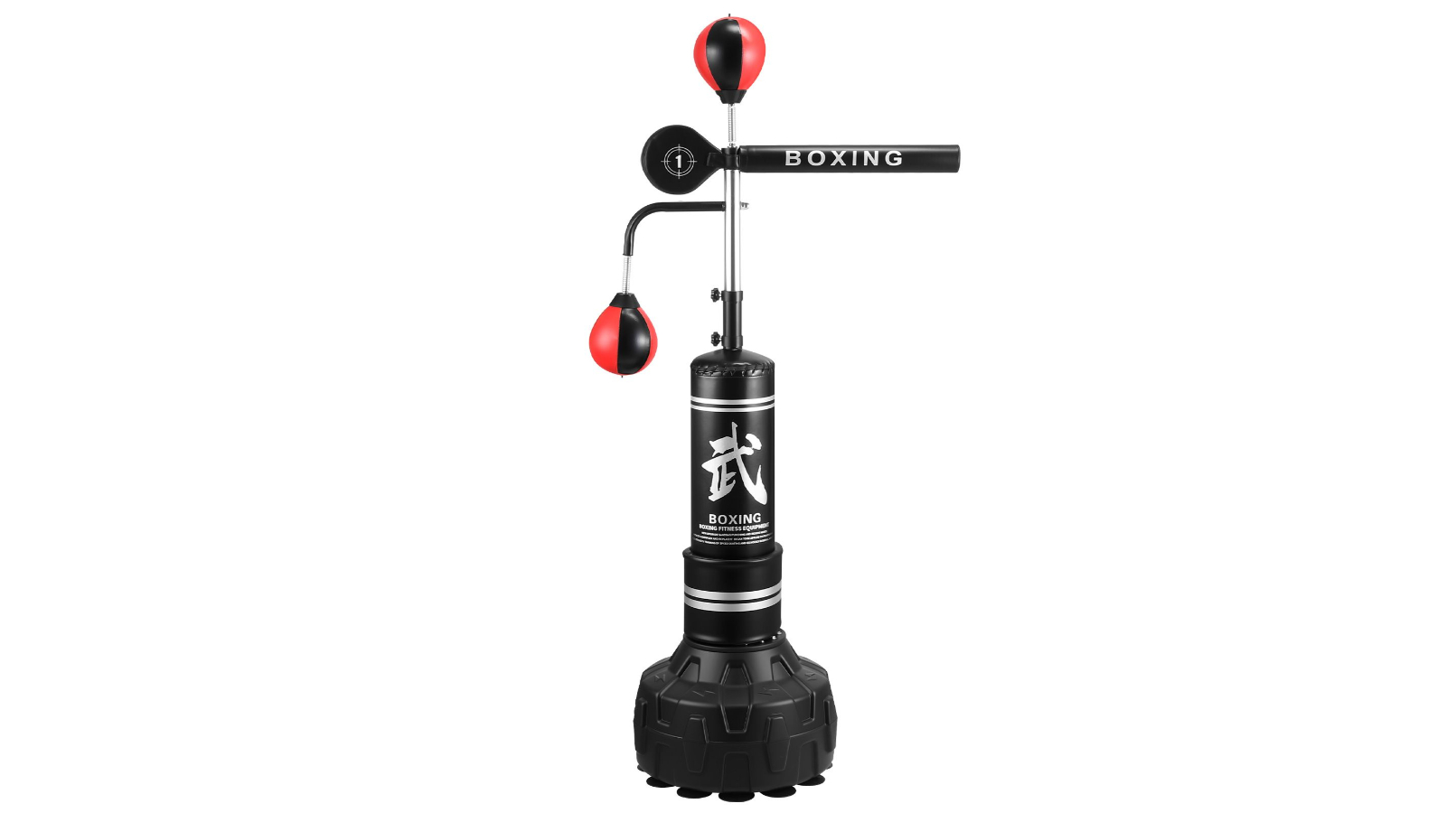 Boxing Punching Station Stand with Speed Bag Balls Set