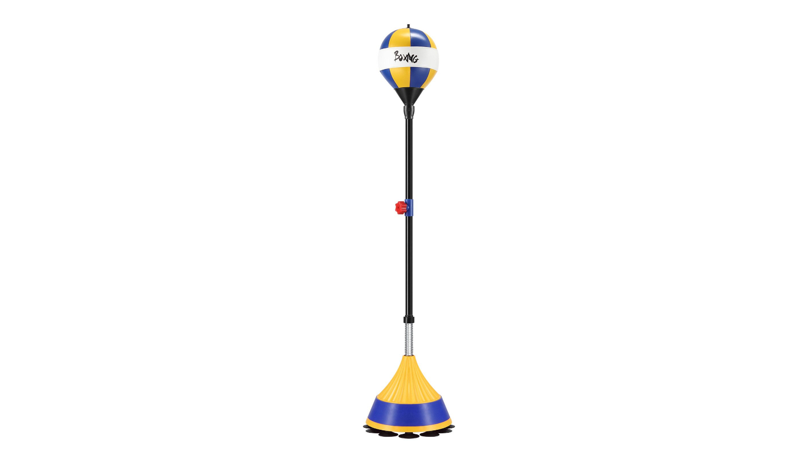 Height Adjustable Punching Bag with Reflex Speed Ball