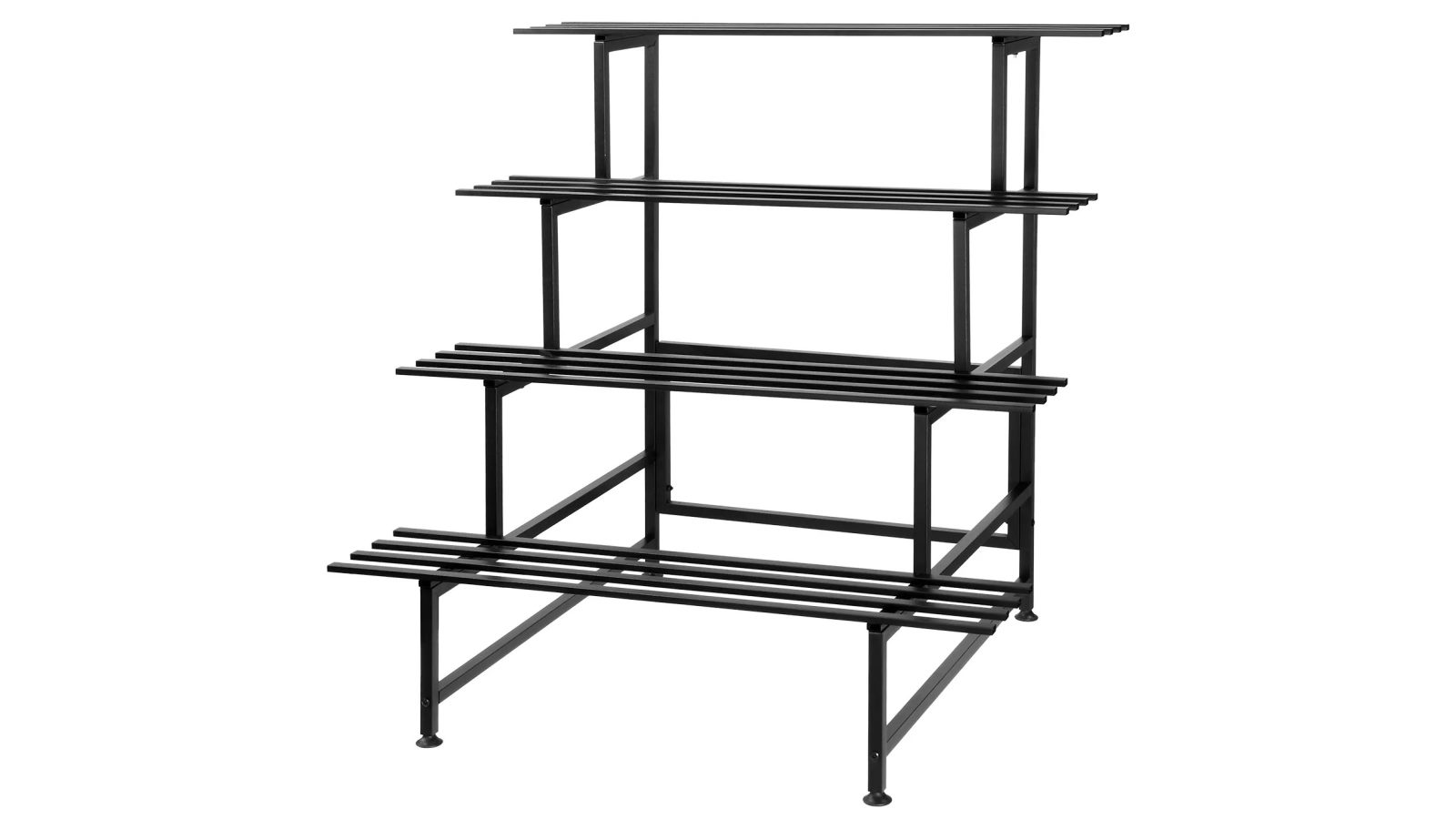 4 Tier Metal Plant Stand Planter Flower Pot Holder