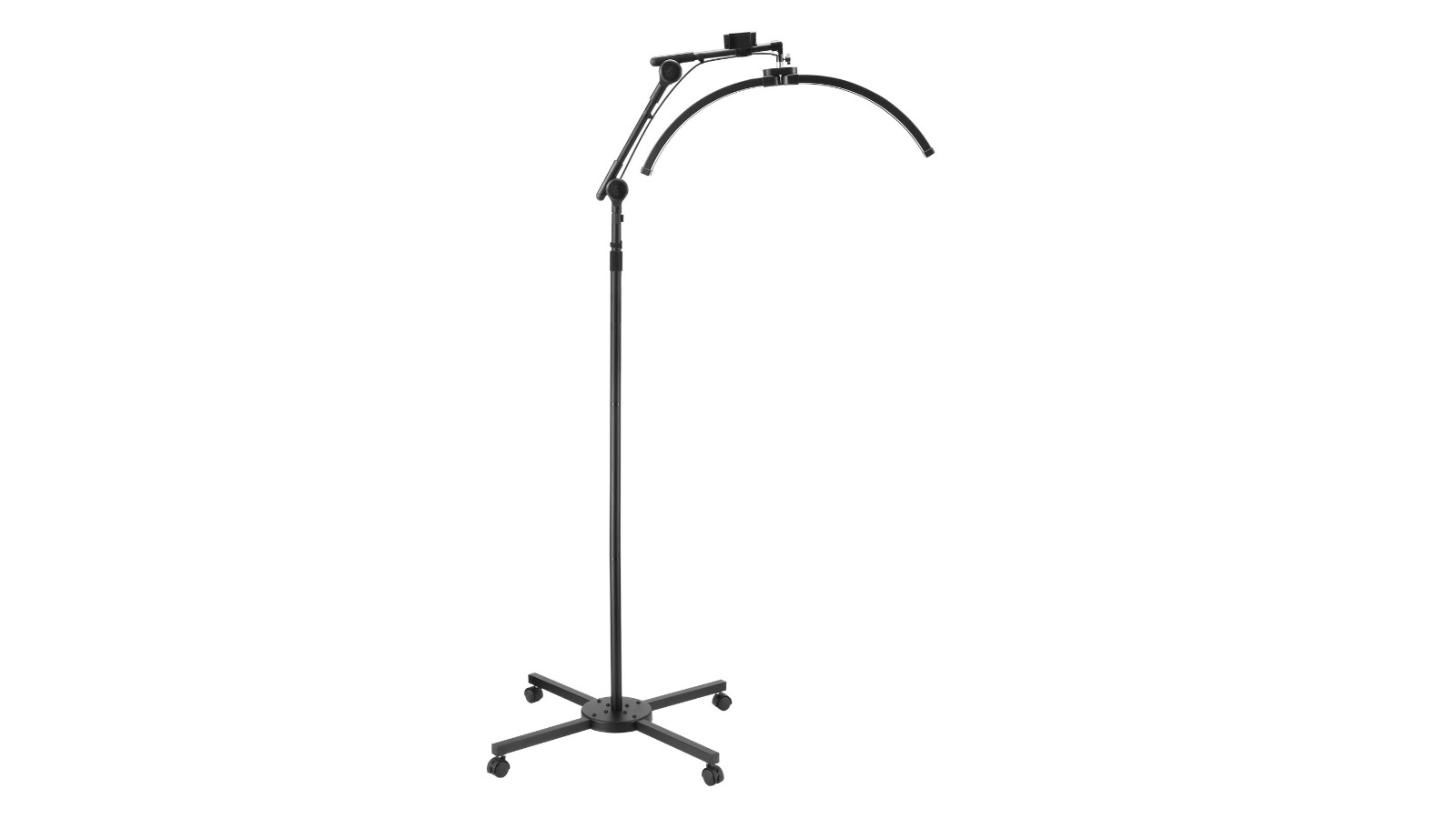 Half Moon Dimmable LED Beauty Light Floor Lamp