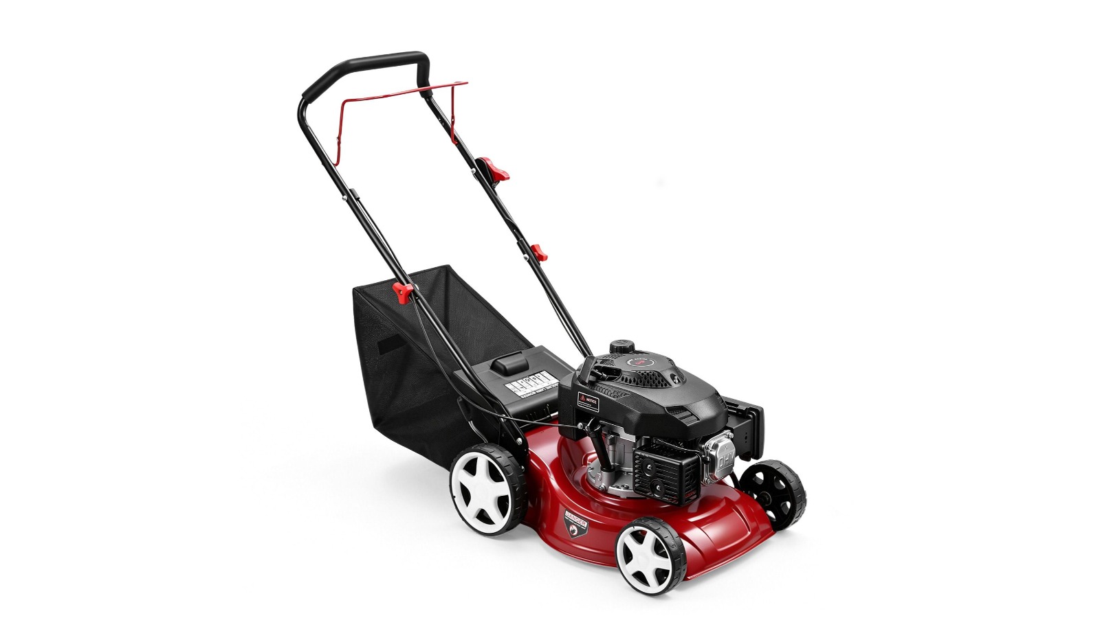 4-Stroke 140cc Petrol Push Lawn Mower - 40cm