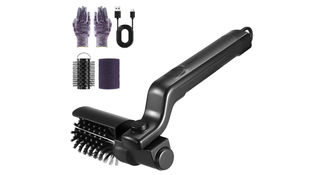 Rechargeable Electric BBQ Grill Brush Cleaner