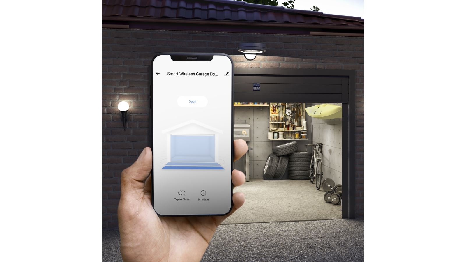 Connect Smart Garage Door Opener Harvey Norman