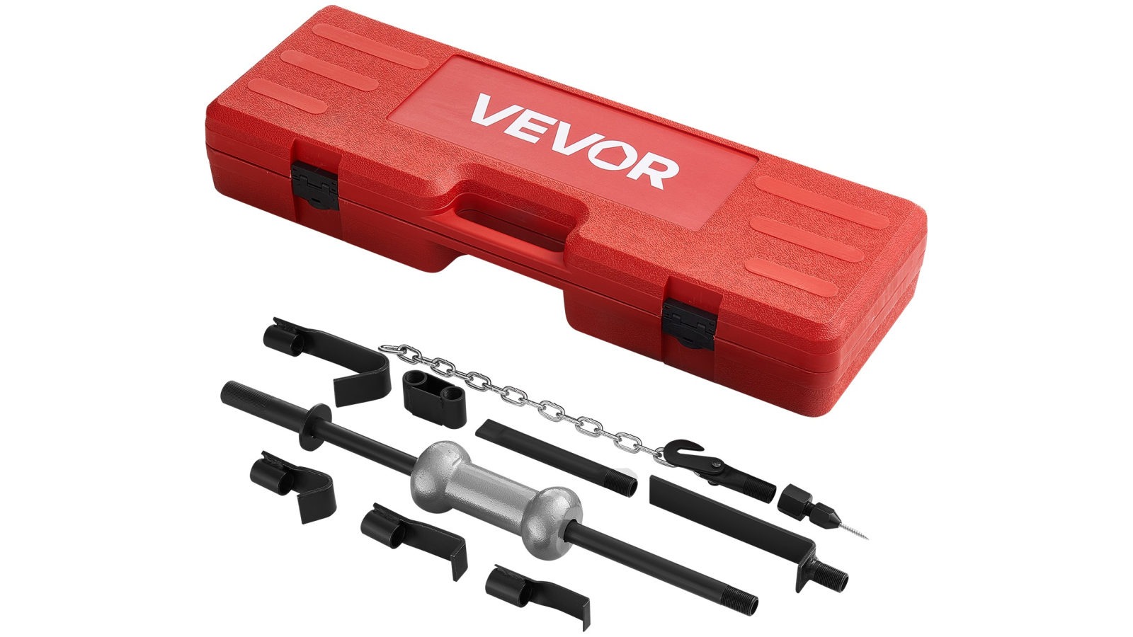 Vevor 4.54kg Dent Puller Kit Slide Hammer Auto Body Dent Repair Set