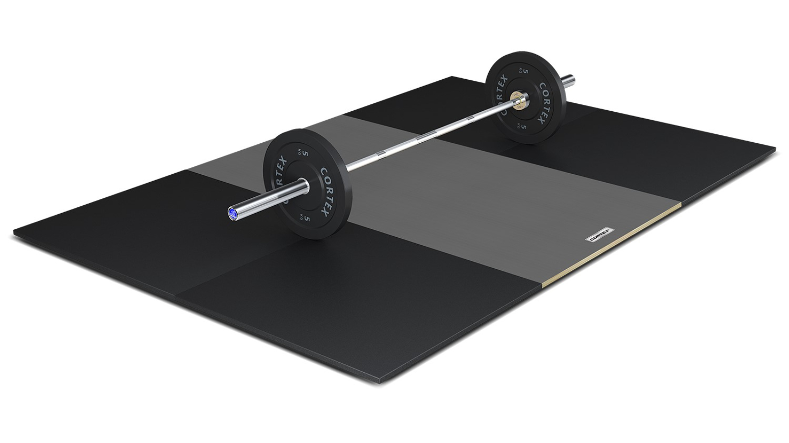 Cortex 300 x 200cm Weightlifting Platform V2 with Dual Density Mat - Ebony