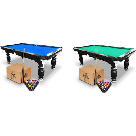 A Man and His Cave 7ft Classic Black Slate Pool/Billiard Table Frame