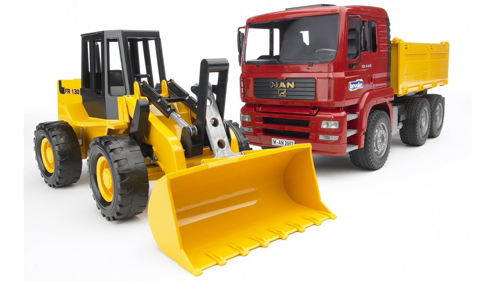 Bruder Construction Truck with Articulated Road Loader 02752