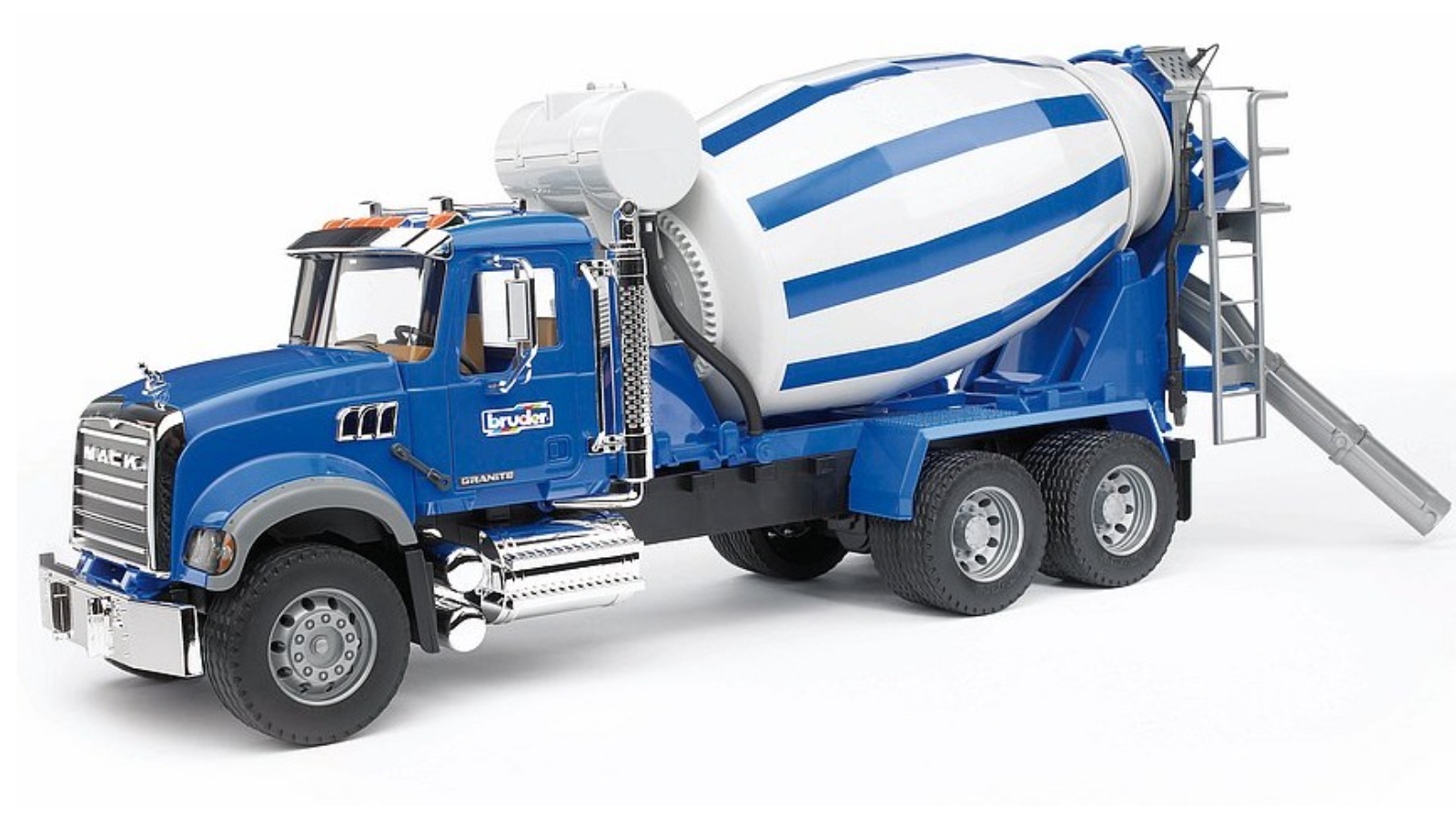 Bruder Mack Granite Cement Mixer 02814