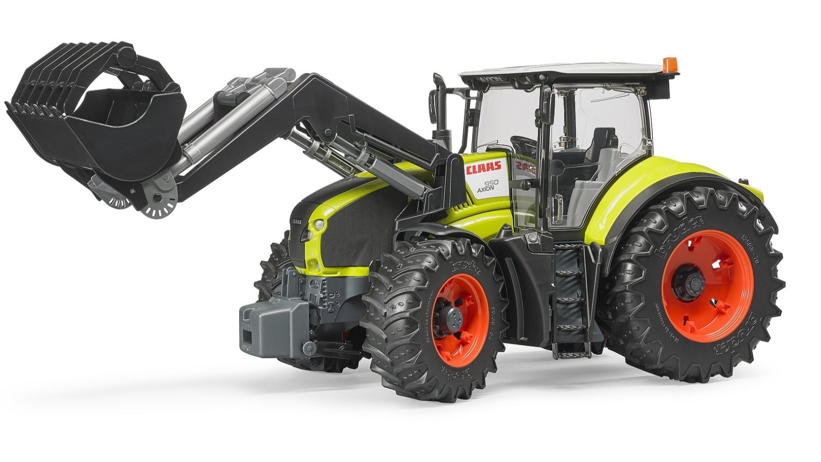 Bruder 950 Claas Axion with Frontloader 03013