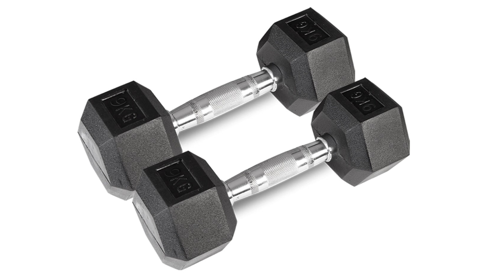 Cortex Hex Dumbbell Pair - 9kg