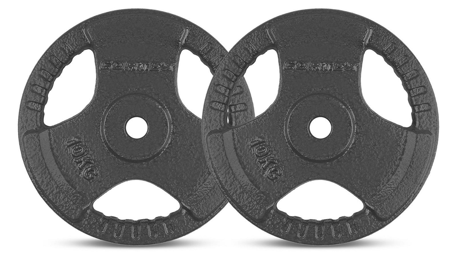 Cortex 2x Tri-Grip 25mm Standard Plates - 10kg