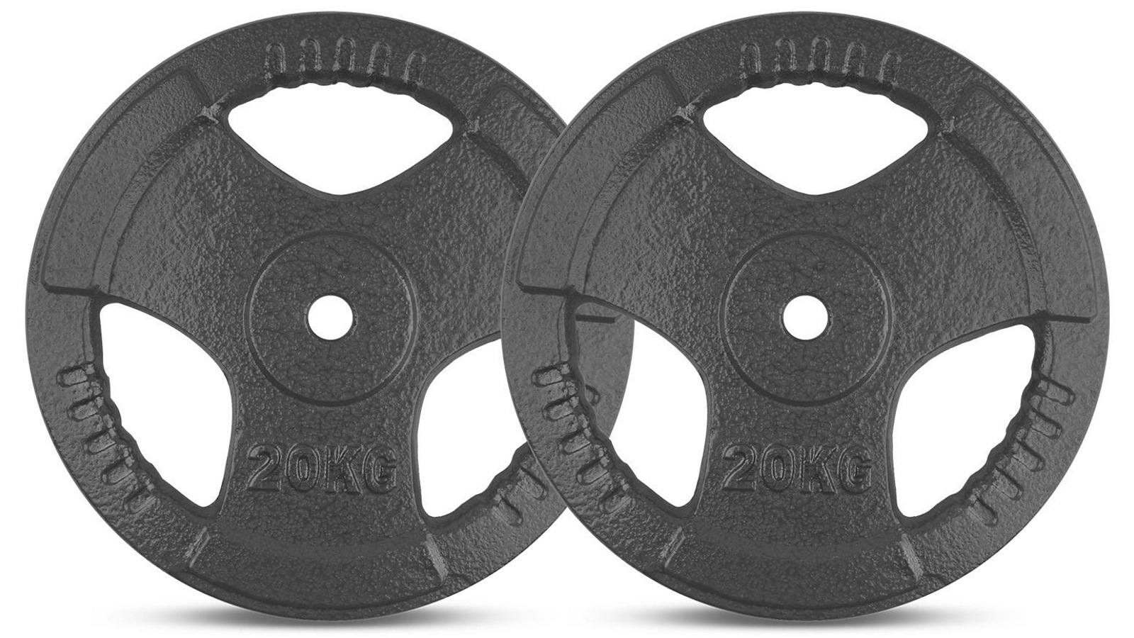 Cortex 2x Tri-Grip 25mm Standard Plate - 20kg