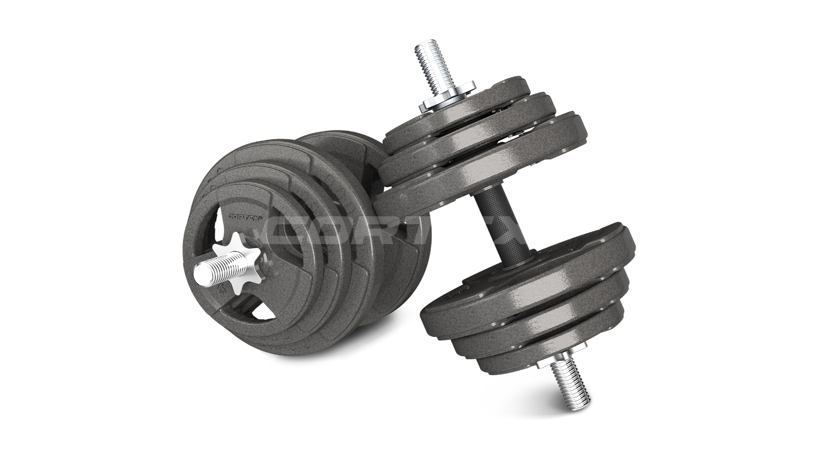 Cortex Dumbbell Standard Weight Set - 40kg