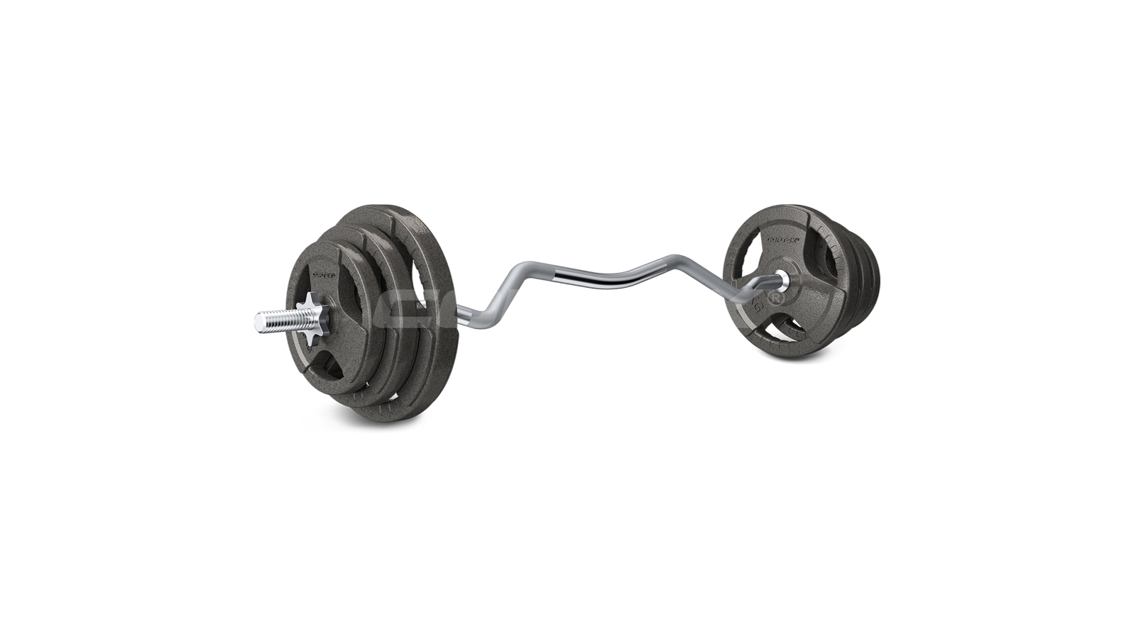 Cortex Curl Bar Standard Weight Set - 40kg