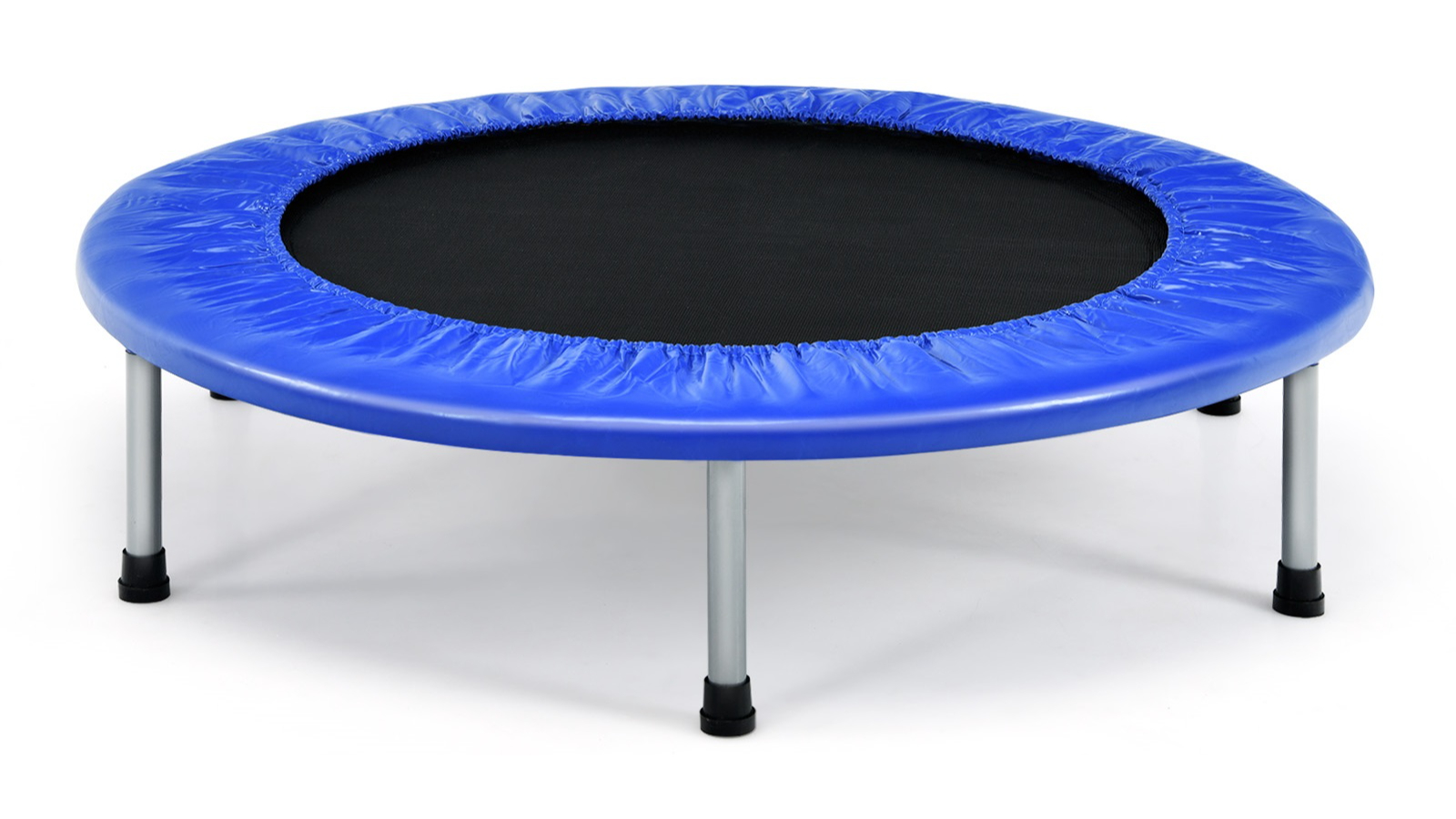 Costway Portable Outdoor Trampoline - Blue