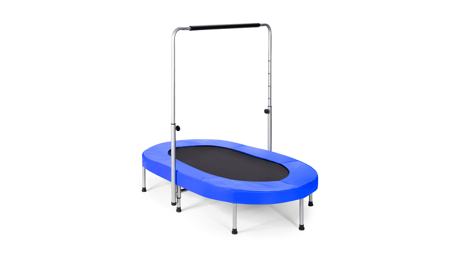 Costway Foldable Trampoline for 2 - Blue