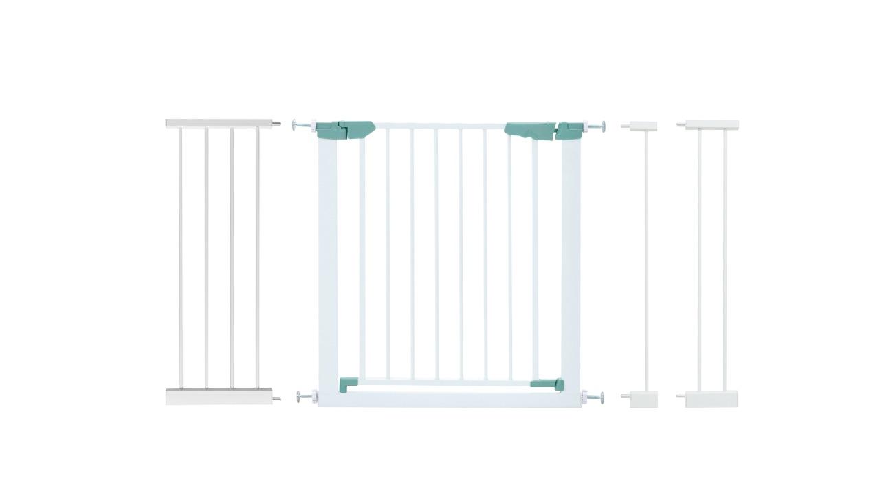 Costway Pet Metal Walk Thru Security Gate - 70-119cm