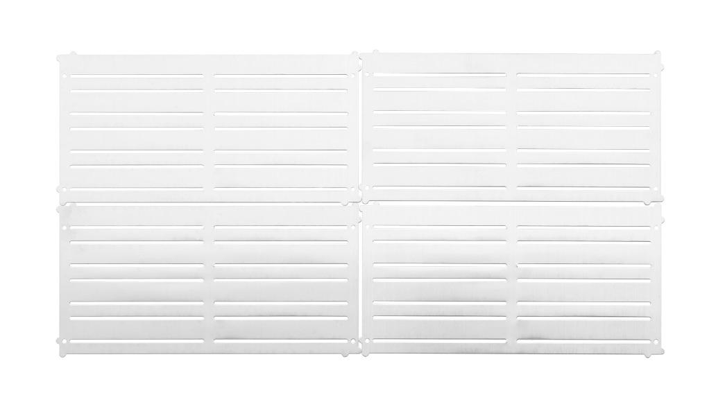 Costway 4 Piece Wall-mounted Heavy Duty Magnetic Tool Holder Panel