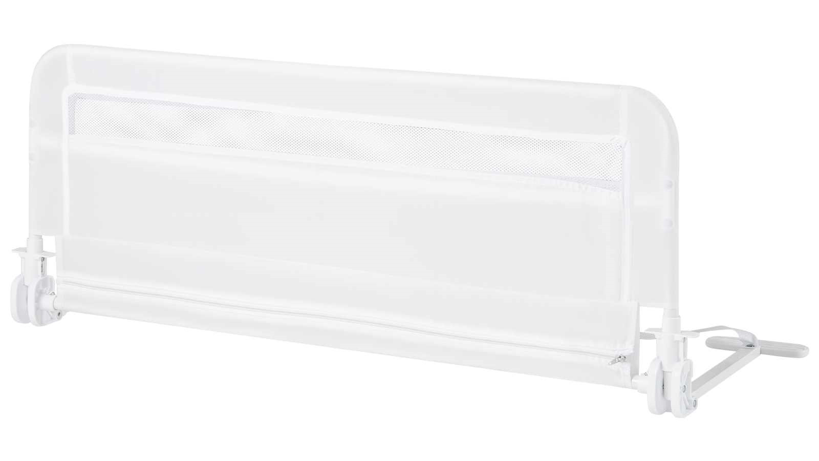Costway 1metre Foldable Baby Bed Rail - White