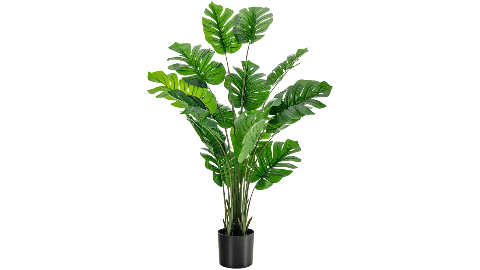 Costway 1.5m Artificial Tropical Palm Tree Potted Plant - 1 Pack