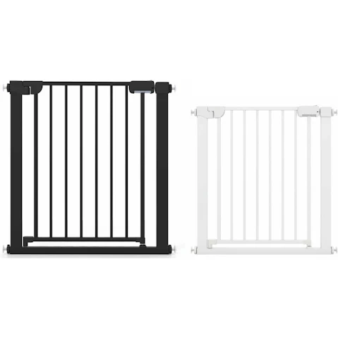 Costway Auto-Close Baby Gate for Stairs with Pressure Mount