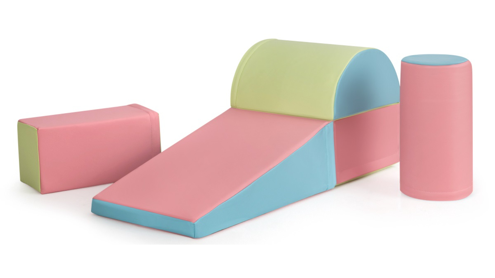 Costway Kids Climb Foam Blocks Playset