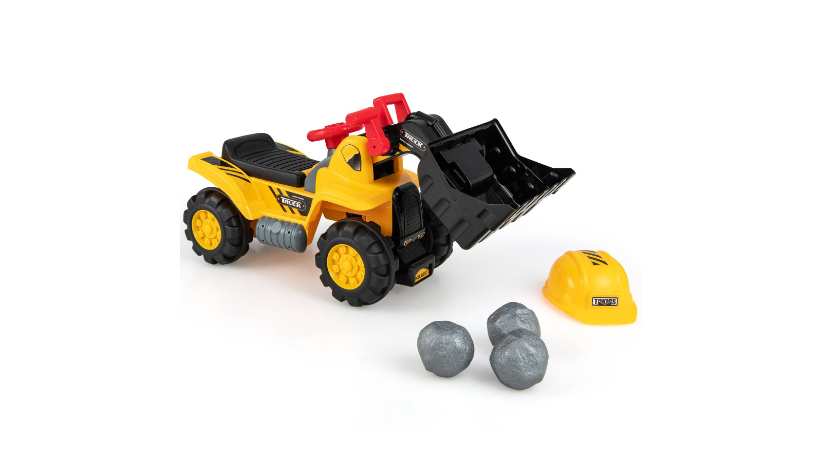 Costway Ride-On Construction Excavator Car Toy