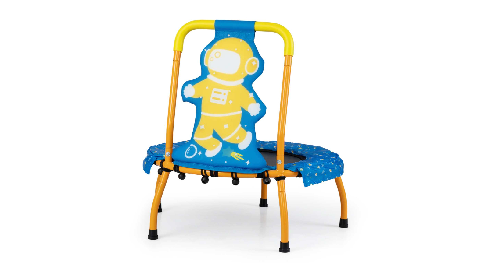 Costway Mini Trampoline Astronaut Theme Indoor/Outdoor Jumping Mat - Blue