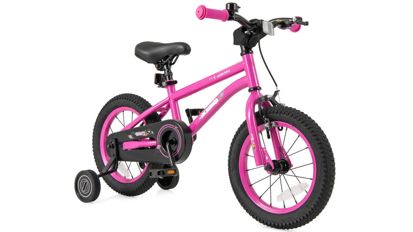 Costway 36cm Bike With Removable Training Wheel Pink Harvey Norman costway-36cm-bike-with-removable-training-wheel-pink-harvey-norman