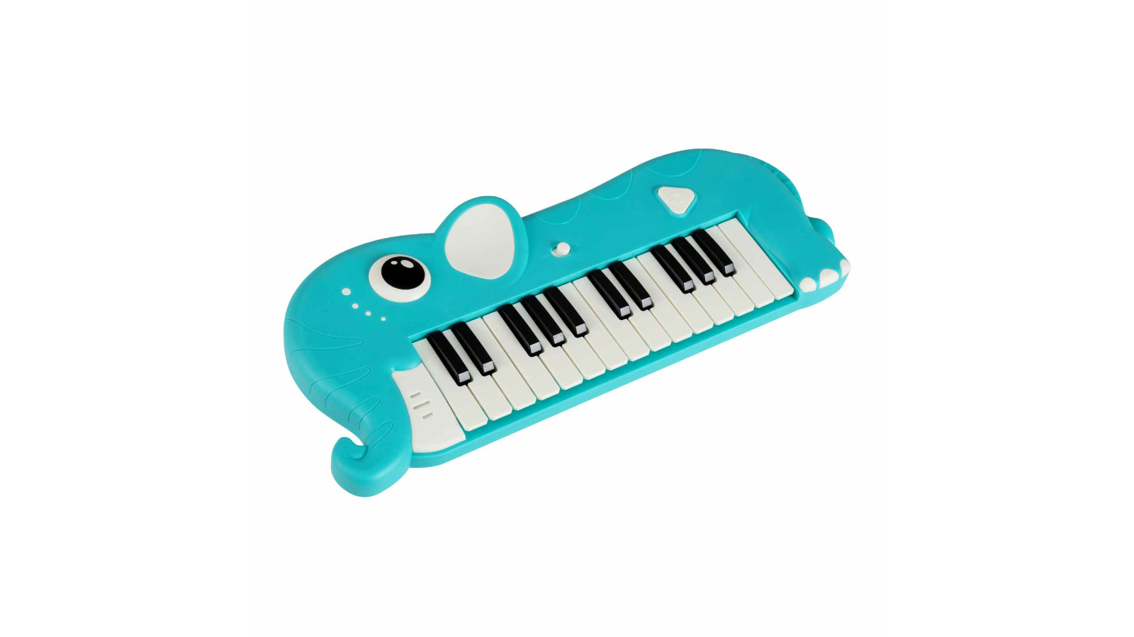 Costway 25-Key Elephant Shape Portable Keyboard with Music and Light - Blue