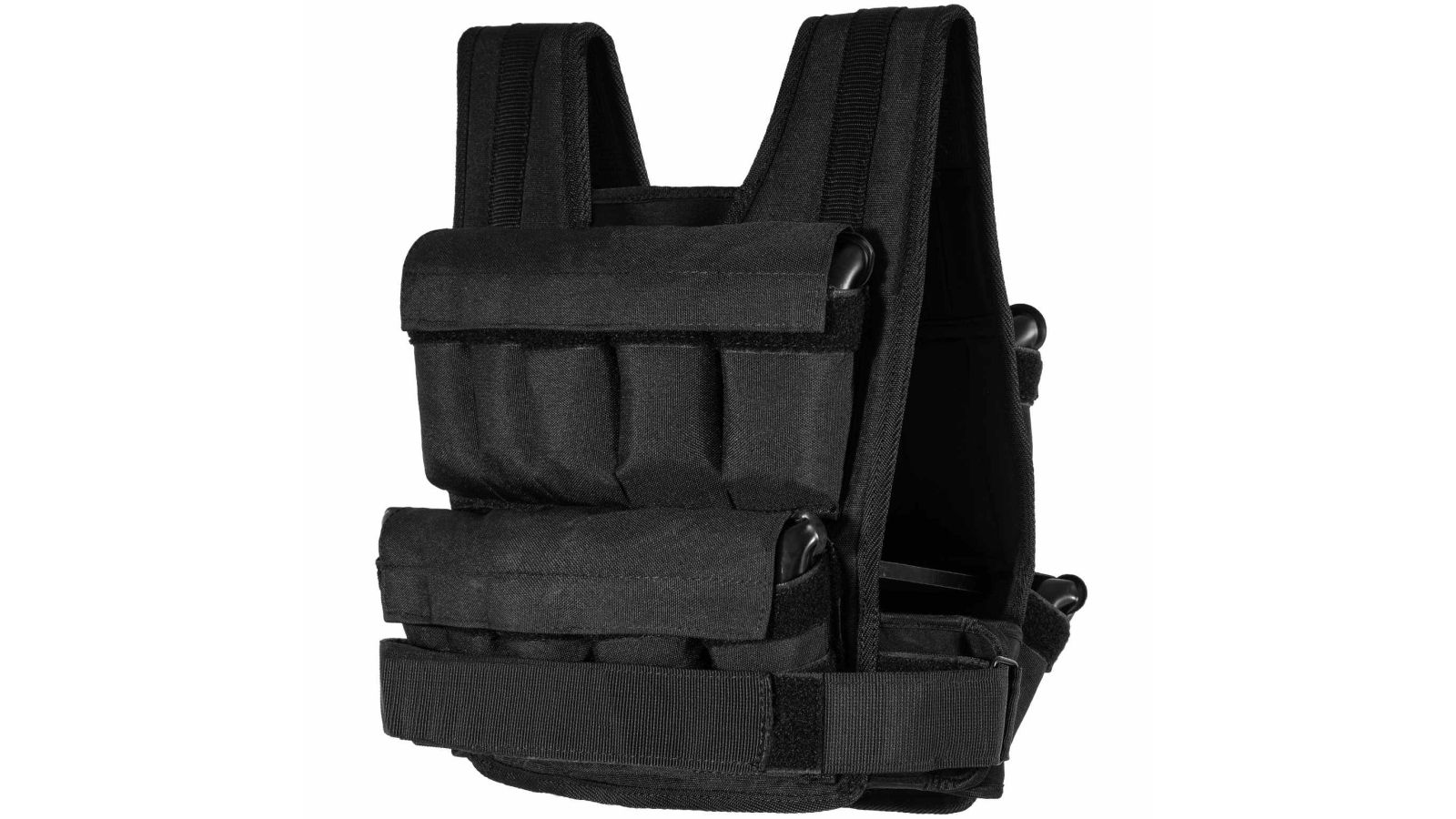 Costway 0-20Kg Weighted Vest with Removable Iron Weights for Strength Training