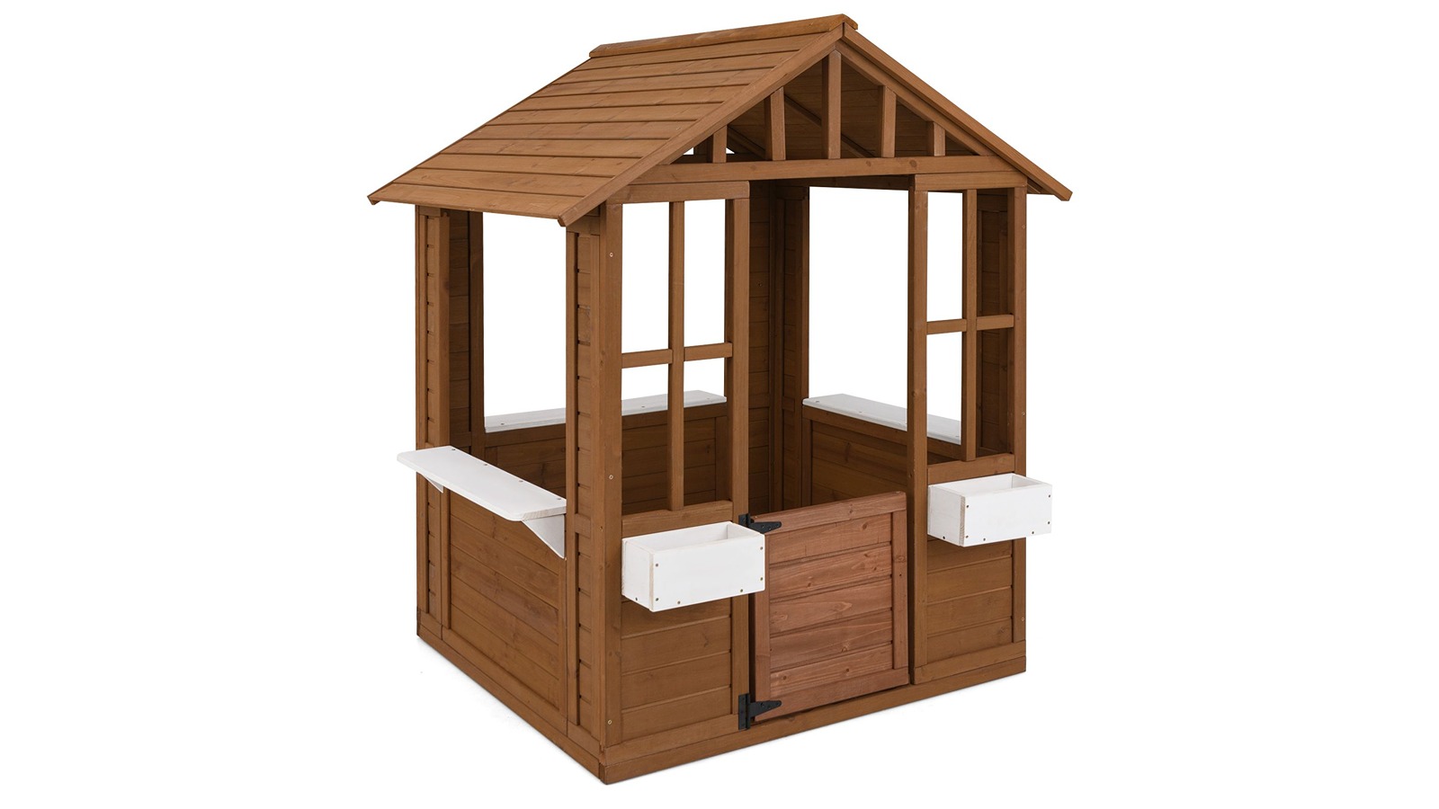 Costway Wood Outdoor Adventure Cubby House