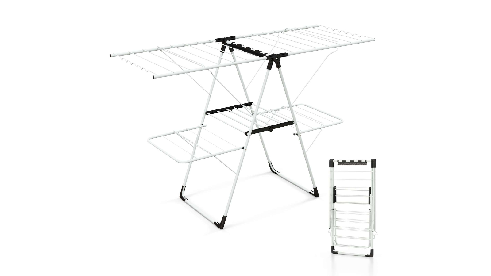 Costway 2-Tier Clothes Drying Rack