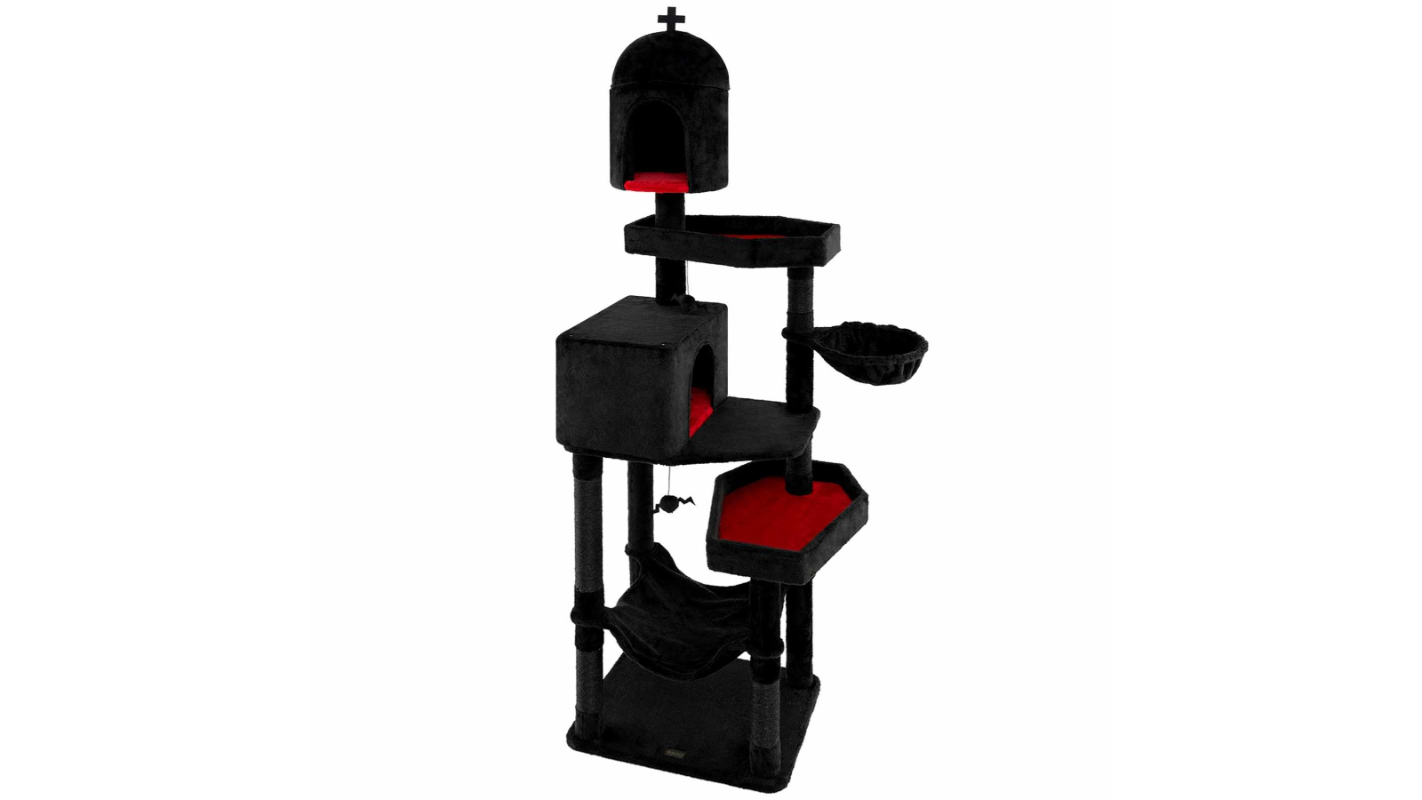 Costway X-Large Halloween Gothic Indoor Cat Tower