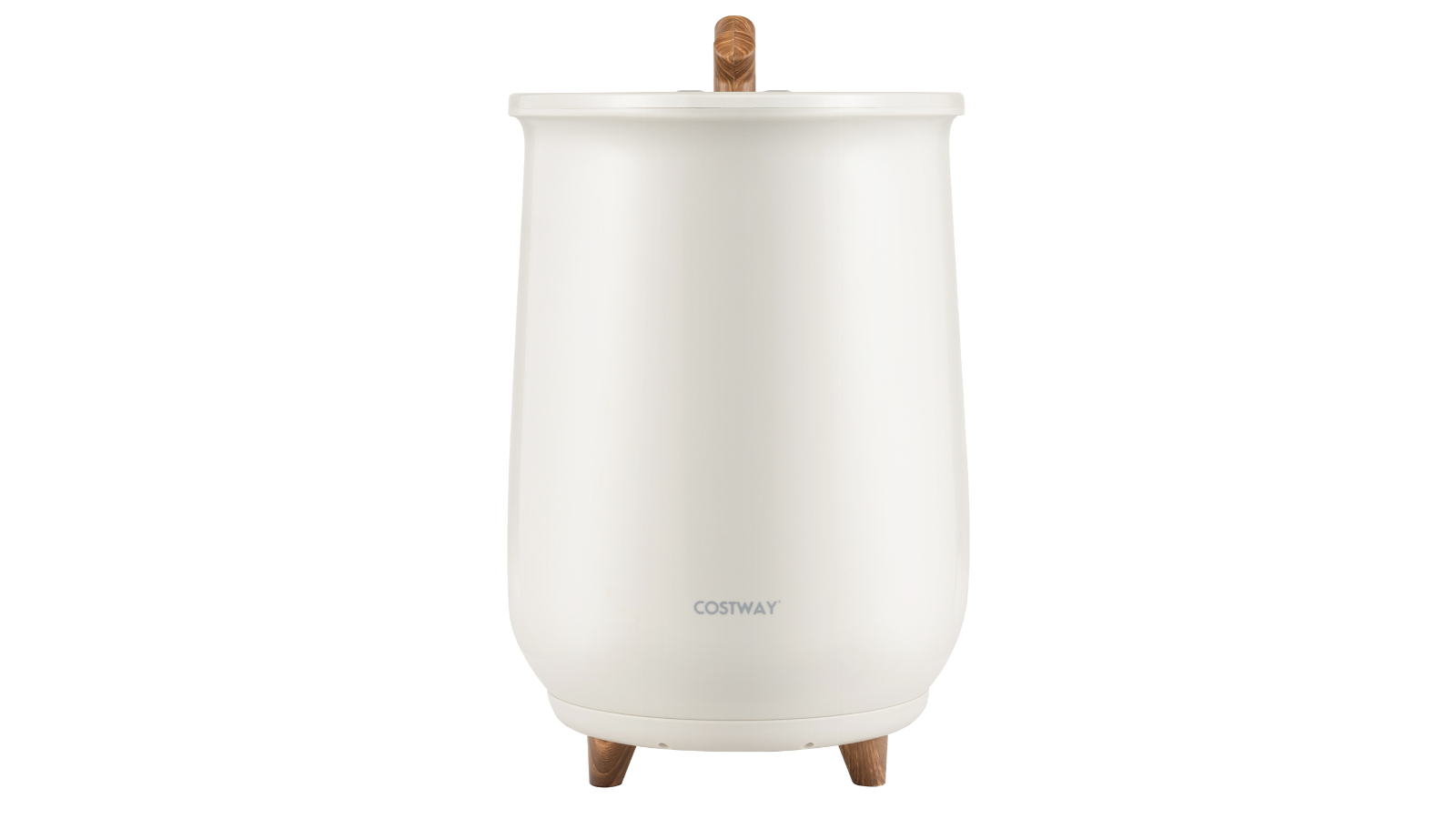 Costway 23 Litre Towel Warmer Bucket with Fragrant Disc Holder - Grey 