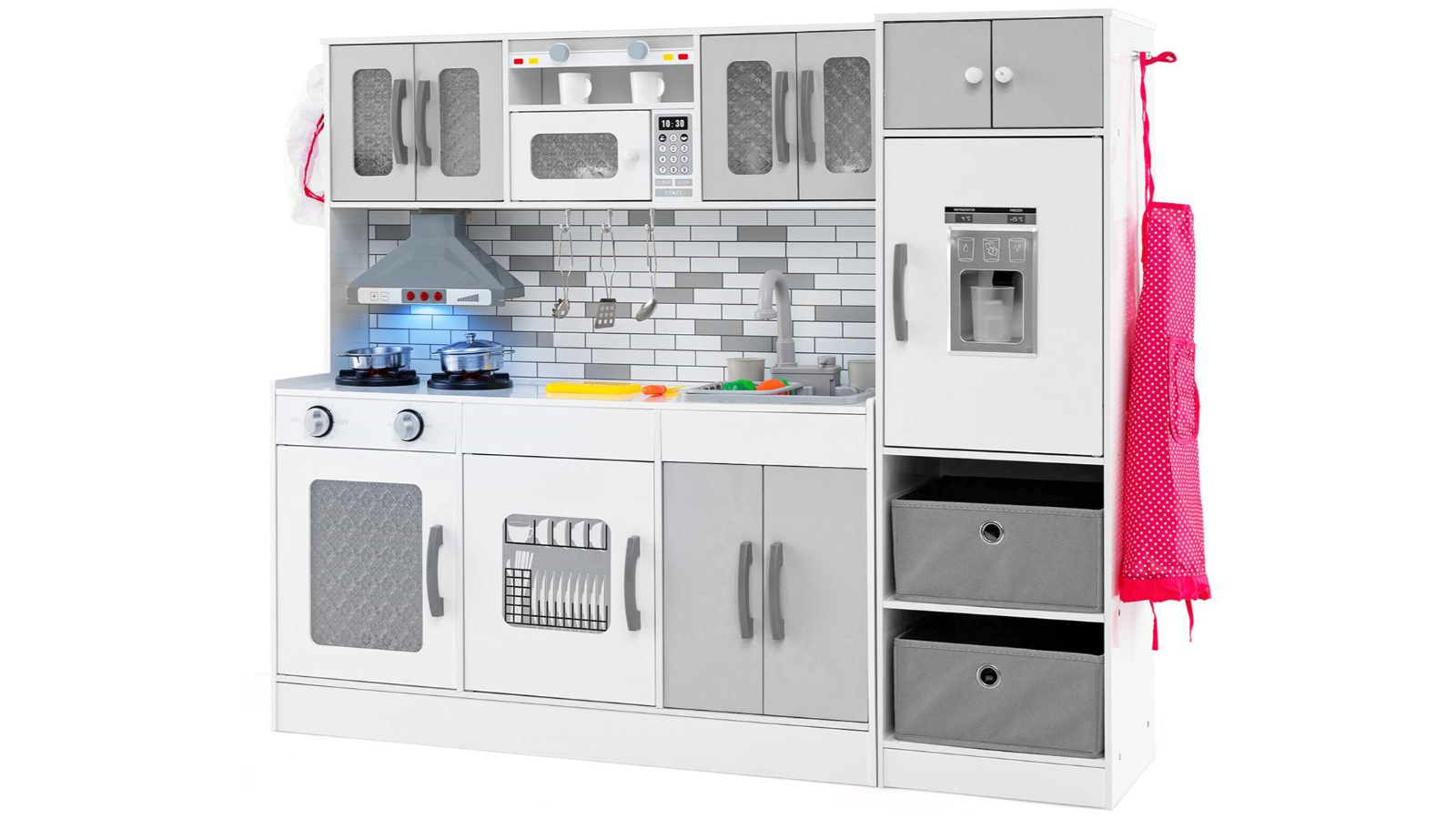 Costway Super Kitchen Playset - Grey