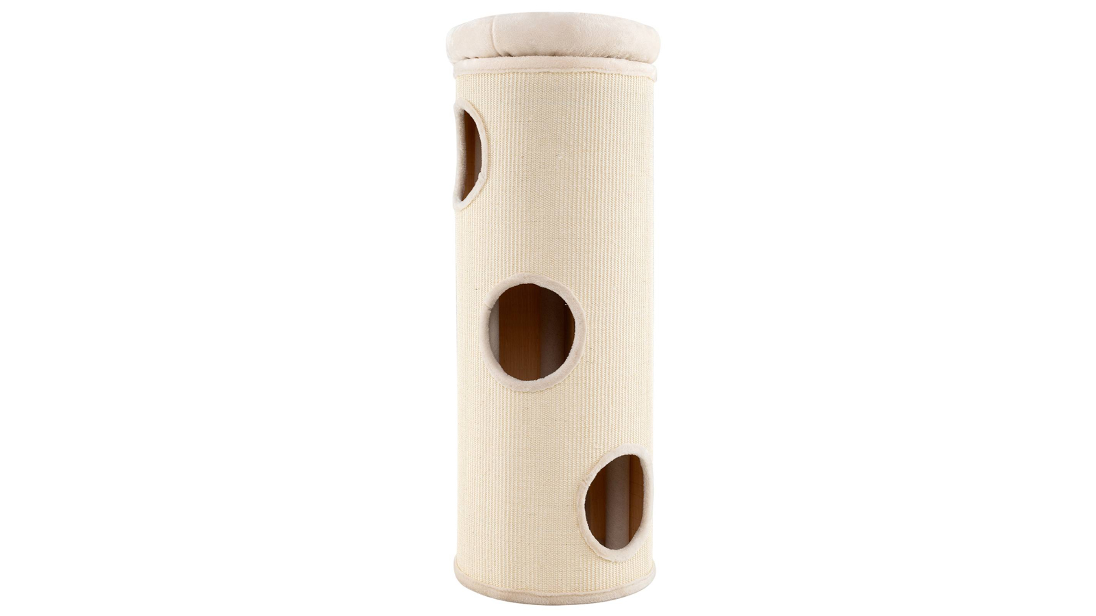 Costway 4-Storey Cat Condo with Sisal Scratching Board and Bamboo Mat